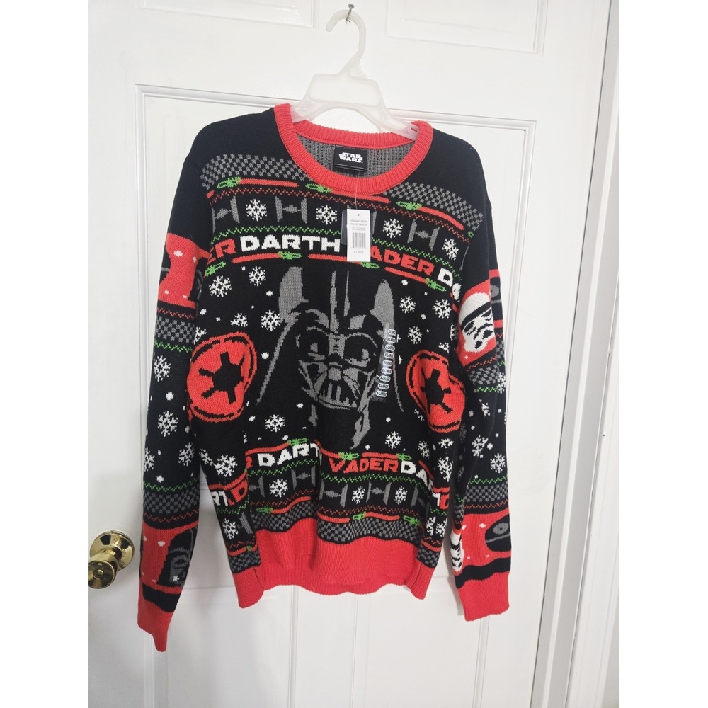 Star Wars Darth Vader Holiday sweater Christmas NWT sz‎ XL